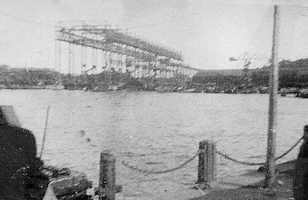 Tokyo Harbor Damage 1946